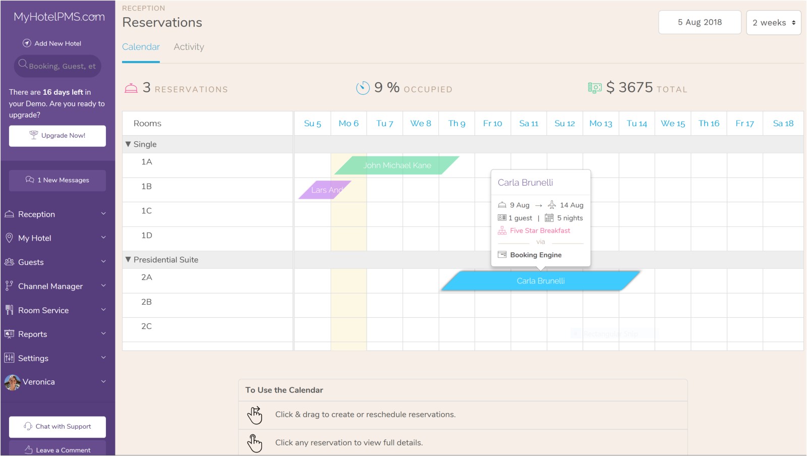 Cloud Hotel PMS Software