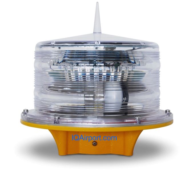 Solar Crane Obstruction Lights - Solar Obstruction Lights Red, Blue, Yellow, White, Green. Solar Crane Obstruction Light