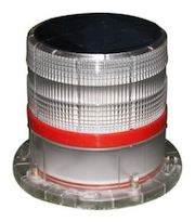 Solar Crane Obstruction Light