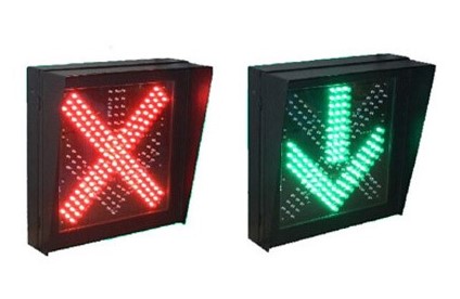 traffic parts, LED Cross-Arrow Signs LED Cross Arrow Signs, toll station, tunnel or driveway.