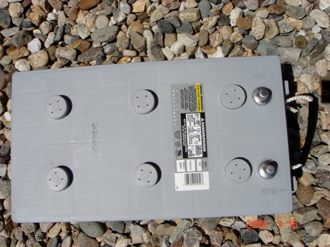 Burried Battery Systems for LED Solar LED Streetlight.