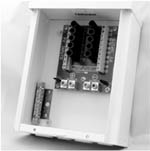 The PCB10 is designed to combine multiple PV source circuits into one output circuit. This combiner allows up to10 fused input circuits in a lockable, conduit-ready and rainproof 3R enclosure. 15 AMP DC Fuse