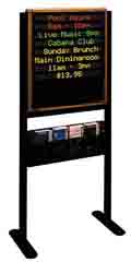 LED 8 Line Lobby Message Center 