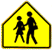 School Zone Advance Sign