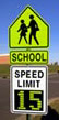 3M™ Active School Zone signs are available in several configurations and feature 3M™ Scotchlite™ Diamond Grade™ Fluorescent Reflective Yellow Green panels that reflect ambient light during the day, and light from approaching headlights after dark; programmable units that display speed limit and driver approach speed; and patented Trilux™ LED/reflective pixels within the programmable units that create a highly visible display. In addition, 3M guarantees the components and performance of the dynamic sign system, and backs up the product with expert technical support and a toll-free hotline.,Every year, millions of children walk to school. School-age children are especially vulnerable to pedestrian crashes because they are small which makes it more difficult for drivers to see them, and also because children can lack good judgment when crossing streets. In fact, students are at much greater risk traveling to and from school than at any other time in their school day. 3M now offers a new solution to improve school zone sign visibility, alert drivers to the presence of children, and protect children at school crossings.